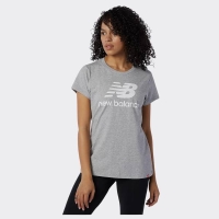 NEW BALANCE ESSENTIALS STACKED LOGO TEE