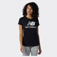 NEW BALANCE ESSENTIALS STACKED LOGO TEE