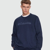 COLUMBIA M COLUMBIA LOGO FLEECE CREW