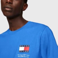 TOMMY SLIM ESSENTIAL FLAG TEE