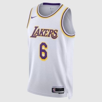 NIKE MENS LAKERS SWGMN JERSEY 22