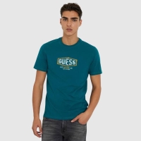 GUESS BOX CRACK LOGO T-SHIRT