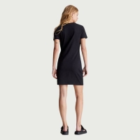 CALVIN KLEIN DIFFUSED MONOLOGO DRESS