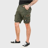 ALPHA INDUSTRIES CREW SHORT PATCH