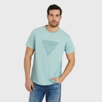 GUESS TRIANGLE EMBO T-SHIRT