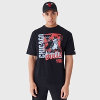 NEW ERA CHICAGO BULLS NBA PLAYER GRAPHIC TEE