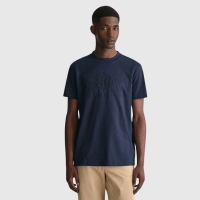 GANT REG TONAL SHIELD SS T-SHIRT