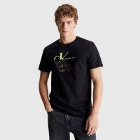 CALVIN KLEIN MONOGRAM ECHO GRAPHIC TEE