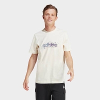 ADIDAS MENS ILLUST LINEAR TEE