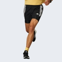 ADIDAS OWN THE ROAD 3STRIPES 2IN1 SHORT