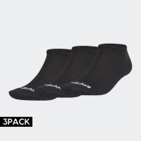 ADIDAS LOW CUT LINEAR SOCKS 3 PACK