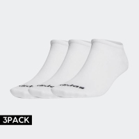 ADIDAS LOW CUT LINEAR SOCKS 3 PACK