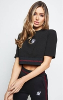 SIKSILK IMPERIAL CROP TEE