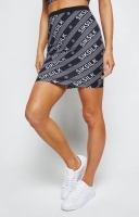 SIKSILK LOGO PRINT SKIRT