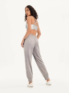 DKNY VELOUR RELAXED JOGGER