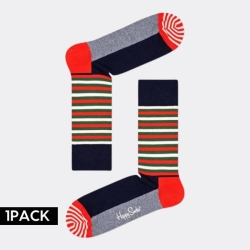 HAPPY SOCKS HALF STRIPE SOCK