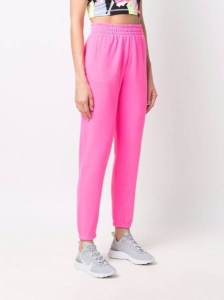 DKNY LAYERED SHADOW LOGO HIGH RISE RELAXED JOGGER