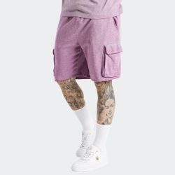 SIKSILK WASHED CARGO SHORTS