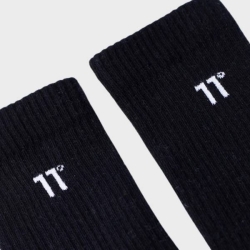 11 DEGREES CORE LOGO SOCK - 3 PACK