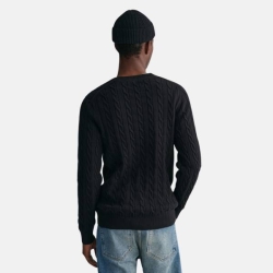 GANT COTTON CABLE C-NECK