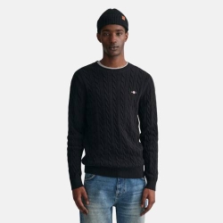 GANT COTTON CABLE C-NECK