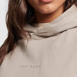 SUPERDRY MICRO LOGO EMB LOOSE HOOD WOMENS