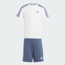 ADIDAS LITTLE KIDS 3STRIPES COTTON SET