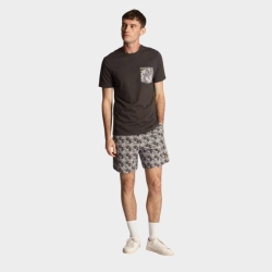 LYLE & SCOTT FLORAL PRINT RESORT SWIM SHORTS