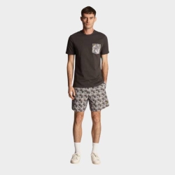 LYLE & SCOTT FLORAL PRINT RESORT SWIM SHORTS