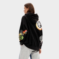 DESIGUAL MICKEY CUBIST LACROIX HOODIE