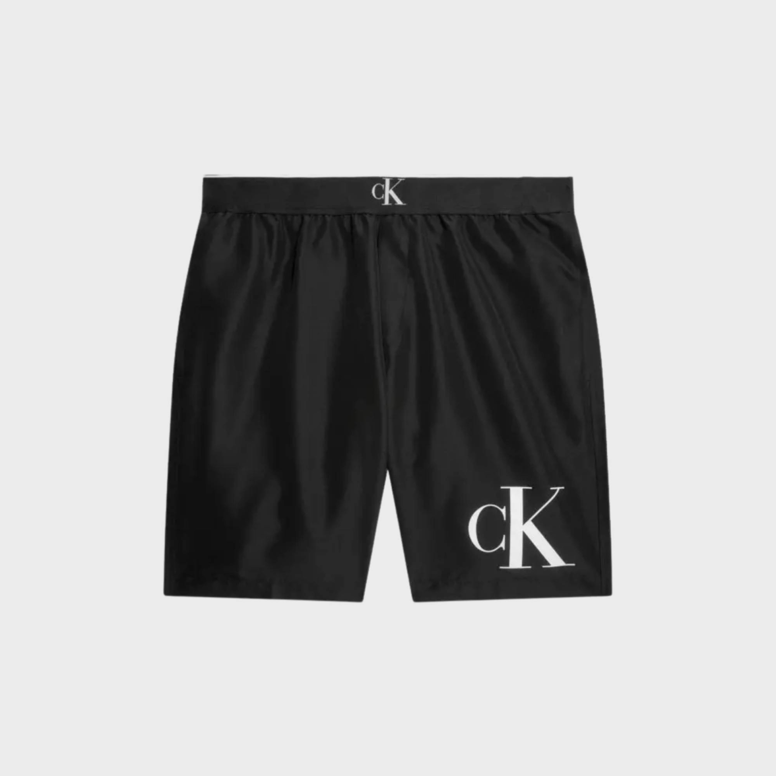 CALVIN KLEIN LONG WAISTBAND SWIM SHORT