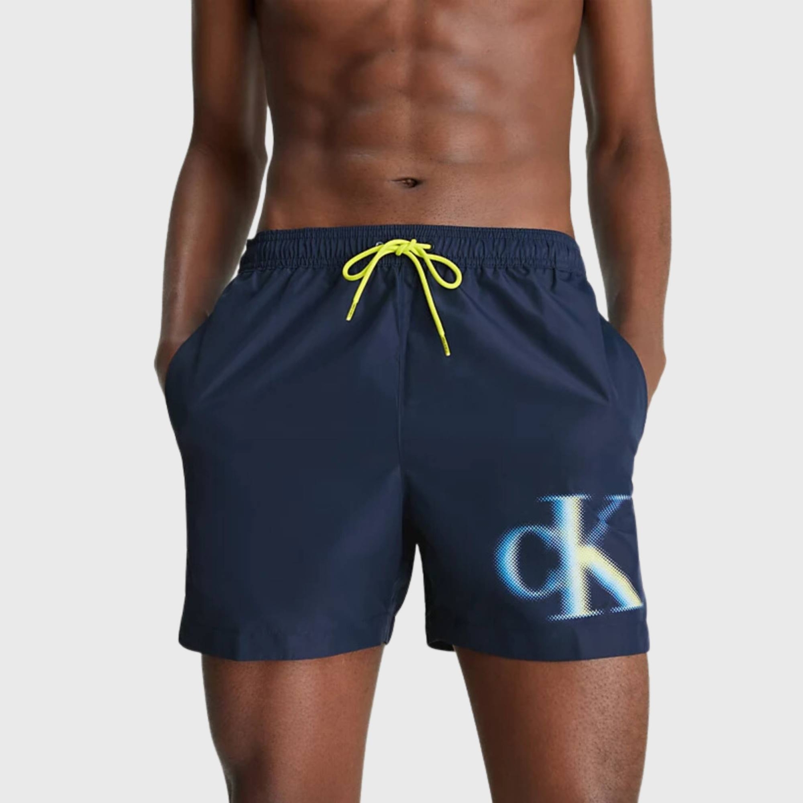 CALVIN KLEIN MEDIUM MONOGRAM SWIM SHORT