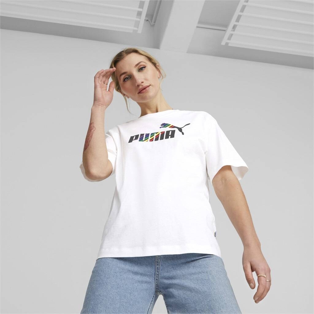 PUMA ESSENTIAL+  LOVE IS LOVE RELAXED TEE
