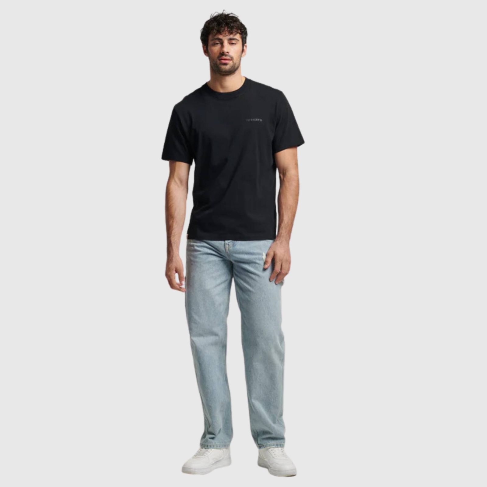 SUPERDRY  CODE ESSENTIAL OVERDYED TEE