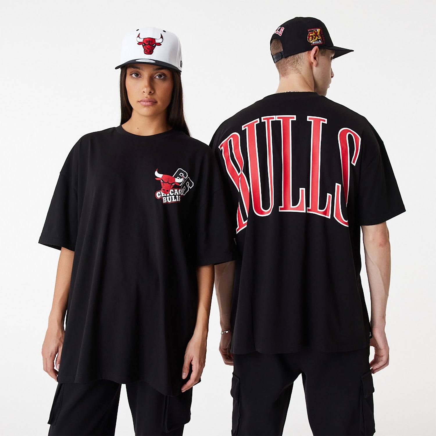 NEW ERA NBA ARCH WRDMRK TEE CHICAGO BULLS