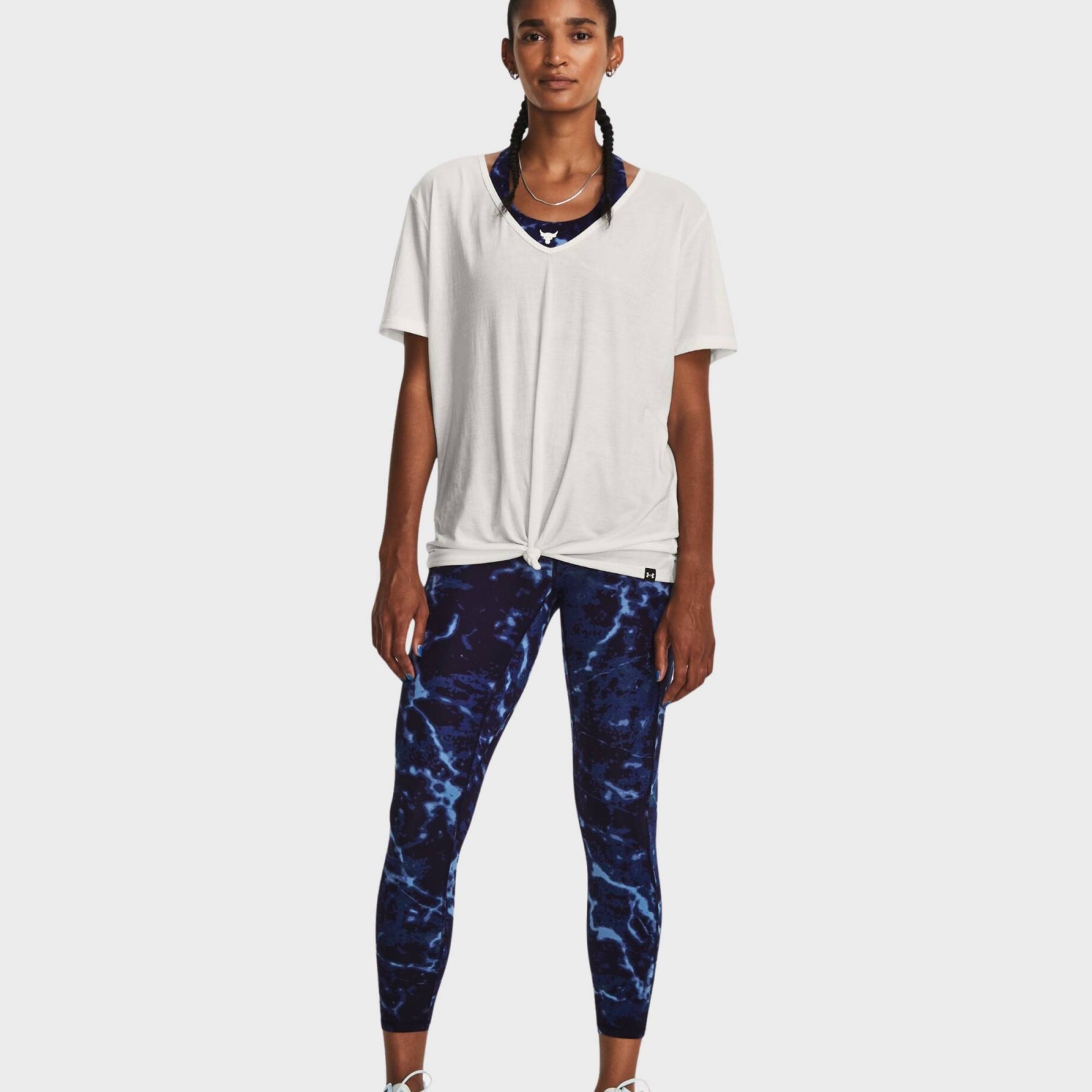 UNDER ARMOUR PROJECT ROCK LG CRSOVER ANKLE LEGGING