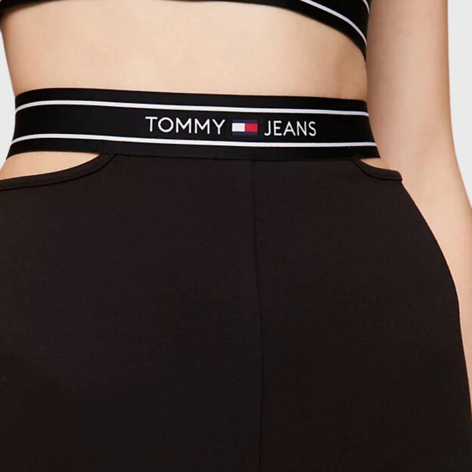TOMMY LOGO TAPING CYCLE SHORTS