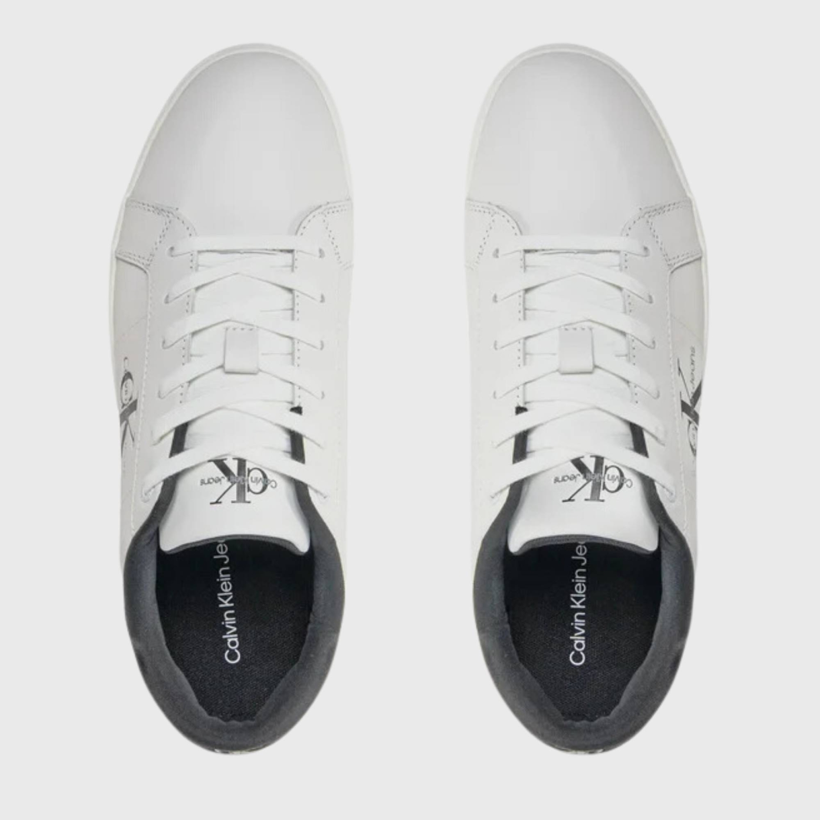 CALVIN CLASSIC CUPSOLE LOW LEATHER SNEAKERS