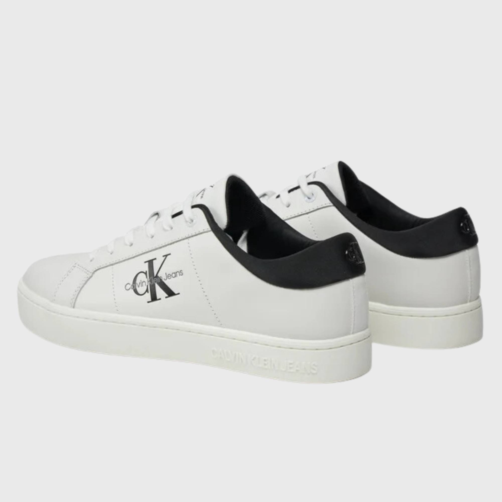 CALVIN CLASSIC CUPSOLE LOW LEATHER SNEAKERS