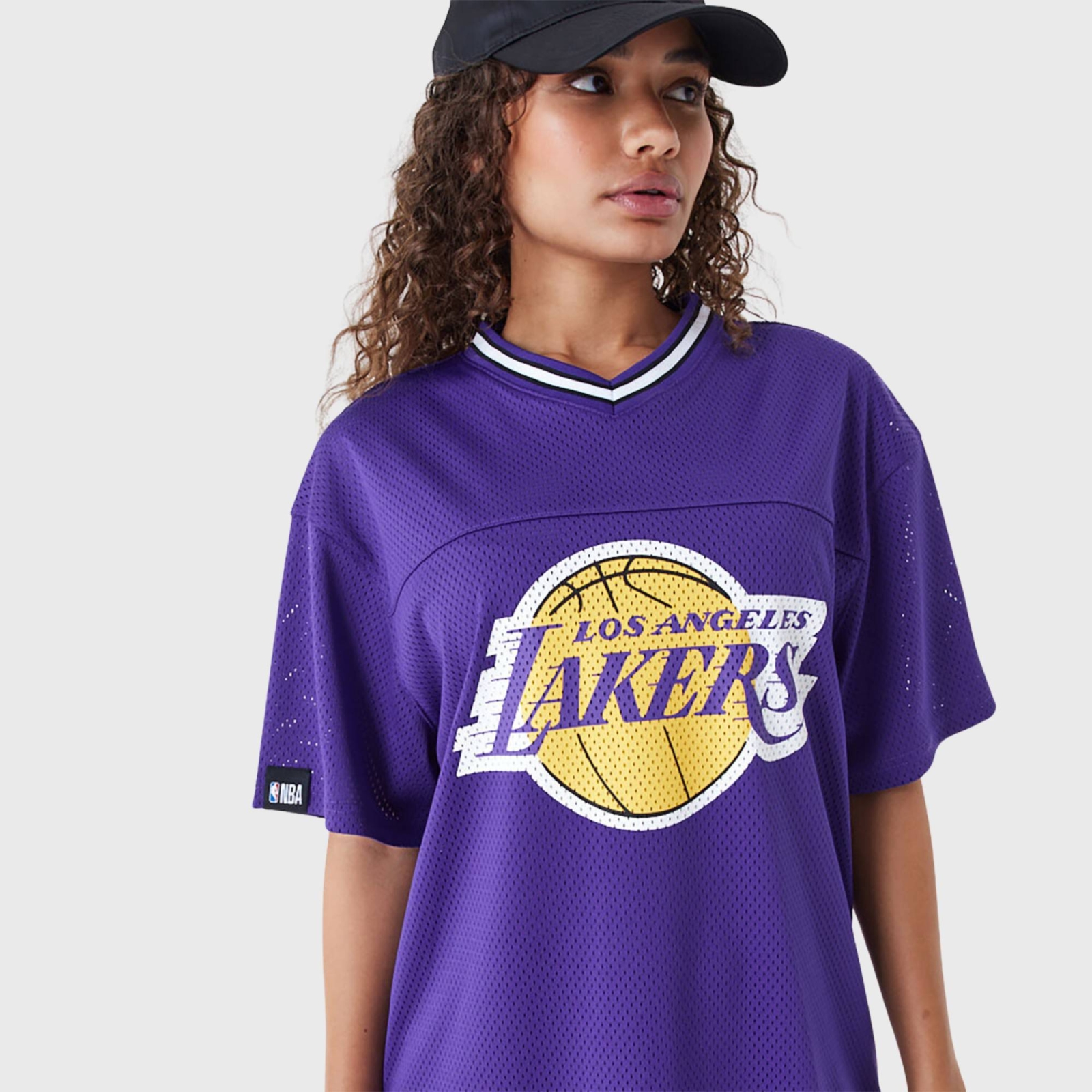 NEW ERA LOS ANGELES LAKERS NBA MESH DRESS