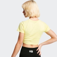 11 DEGREES CORE CROPPED SLIM FIT T-SHIR