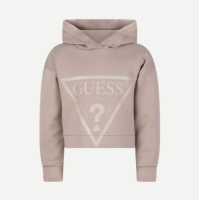 GUESS HOODED LONG SLEEVE ACTIVE KIDS TOP