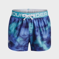 UNDER ARMOUR GIRLS PLAY UP PRINTED SHORTS