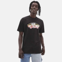 VANS MENS OF THE WALL INFLAMED TEE