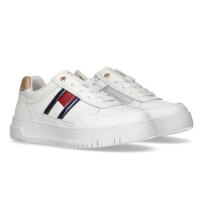 TOMMY FLAG LOW CUT LACE-UP SNEAKER