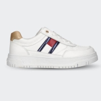 TOMMY FLAG LOW CUT LACE-UP SNEAKER