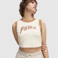 PUMA TEAM FOR THE FANBASE GRAPHIC CROPPED TEE