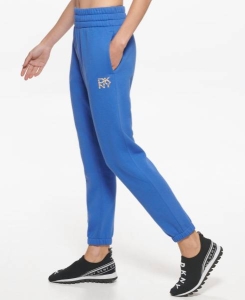 DKNY TIGER KING PRINTED HIGH WAIST RELAXED JOGGER