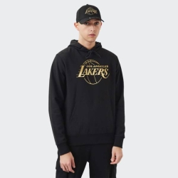 NEW ERA LOS ANGELES LAKERS NBA HOODED PULLOVER