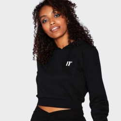 11 DEGREES CORE CROPPED HOODIE